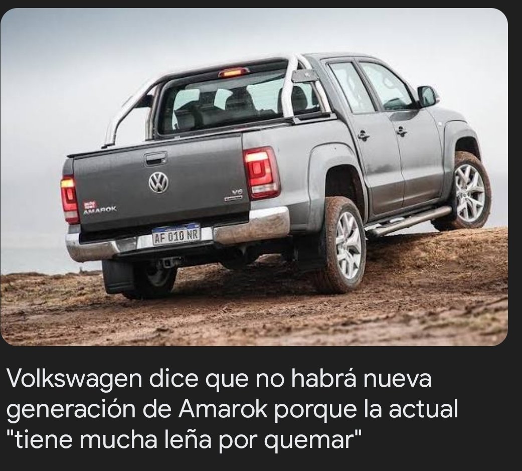 Jajajaja veremos qué dicen las ventas <a href="/vwargentina/">Volkswagen Argentina</a>. No escupan para arriba que ya les va a caer en el ojo. No subestimen al consumidor estimados. #CHAUAMAROK