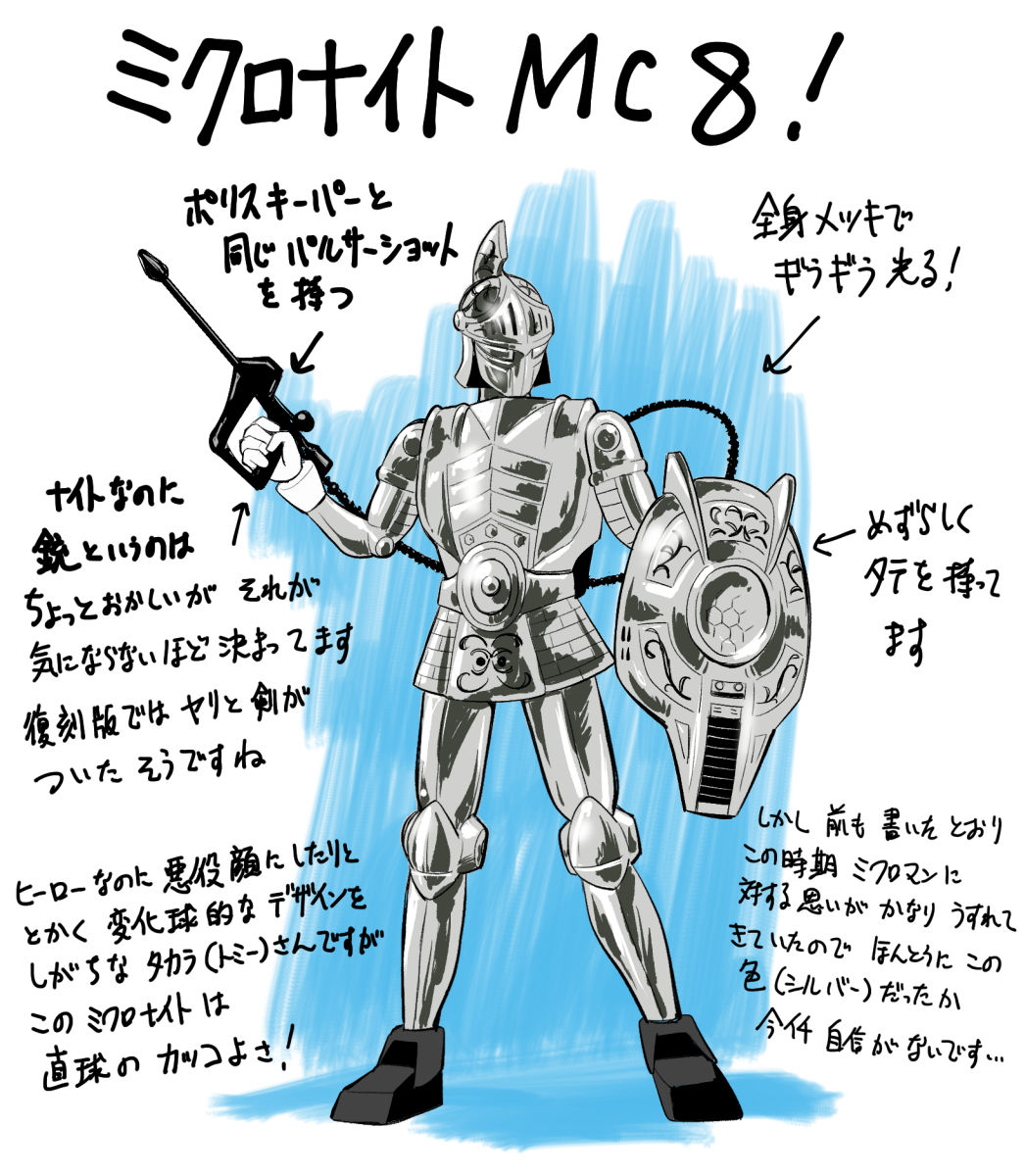 ミクロマン再掲シリーズ。乗り物充実しています。 #ミクロマン