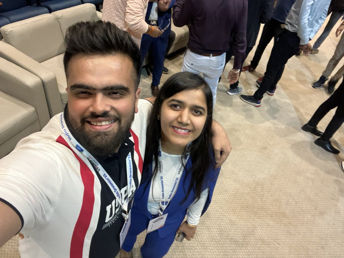 She is one of the best person in my life,mentor,sister and discussion partner….And she did it <a href="/Mitzeey92/">Mitul Patel</a> 
Amazing event,nice meeting you after long time❤️❤️❤️❤️<a href="/sfindiadreamin/">India Dreamin</a>