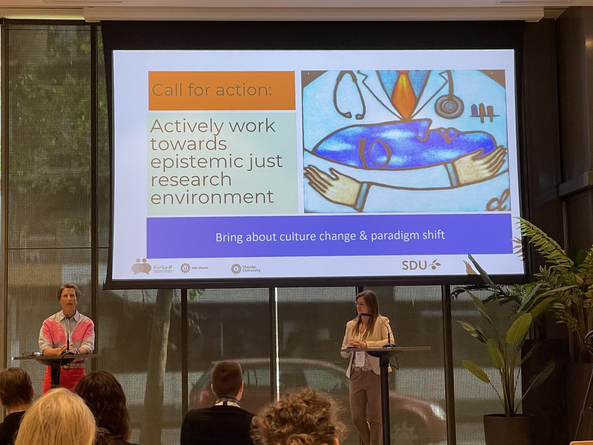 The importance of patient and relatives in research presented by reseachers and a patient representative from Denmark #ICIC23 #integratedcare