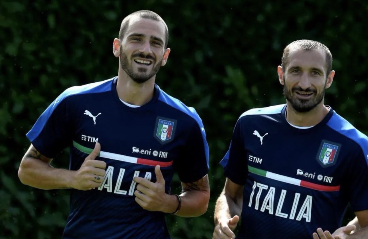 4. Leonardo Bonnuci & Giorgio Chiellini