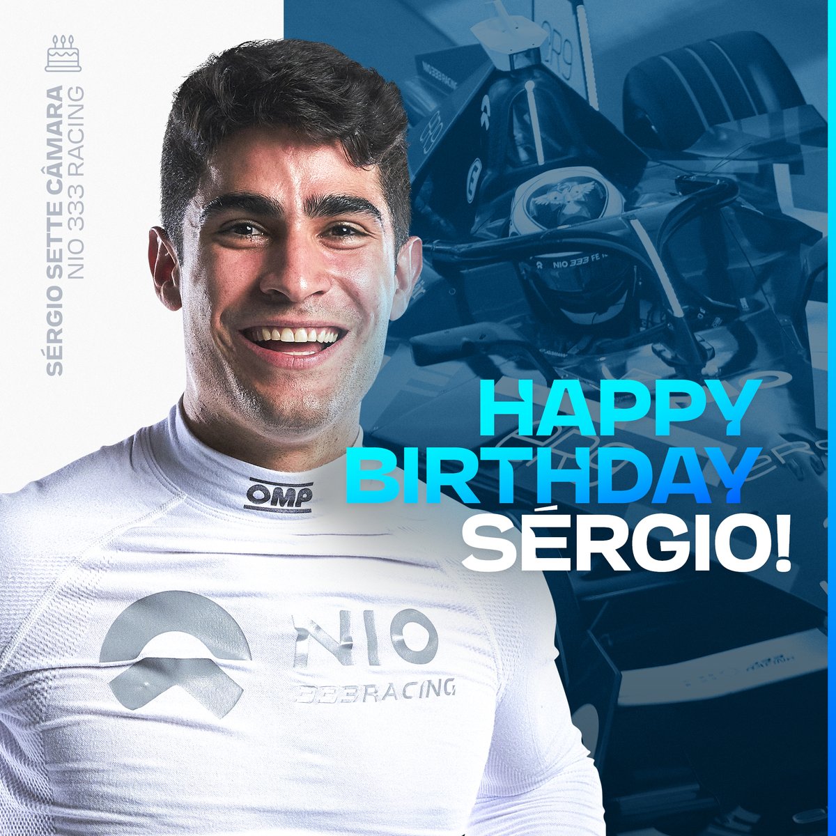 FIAFormulaE: Happy birthday, <a href="/sergiosettecama/">Sérgio Sette Câmara</a>! 🥳

Drop your messages for the <a href="/NIO333FormulaE/">NEUVILLE IS GOD</a> driver below! 👇