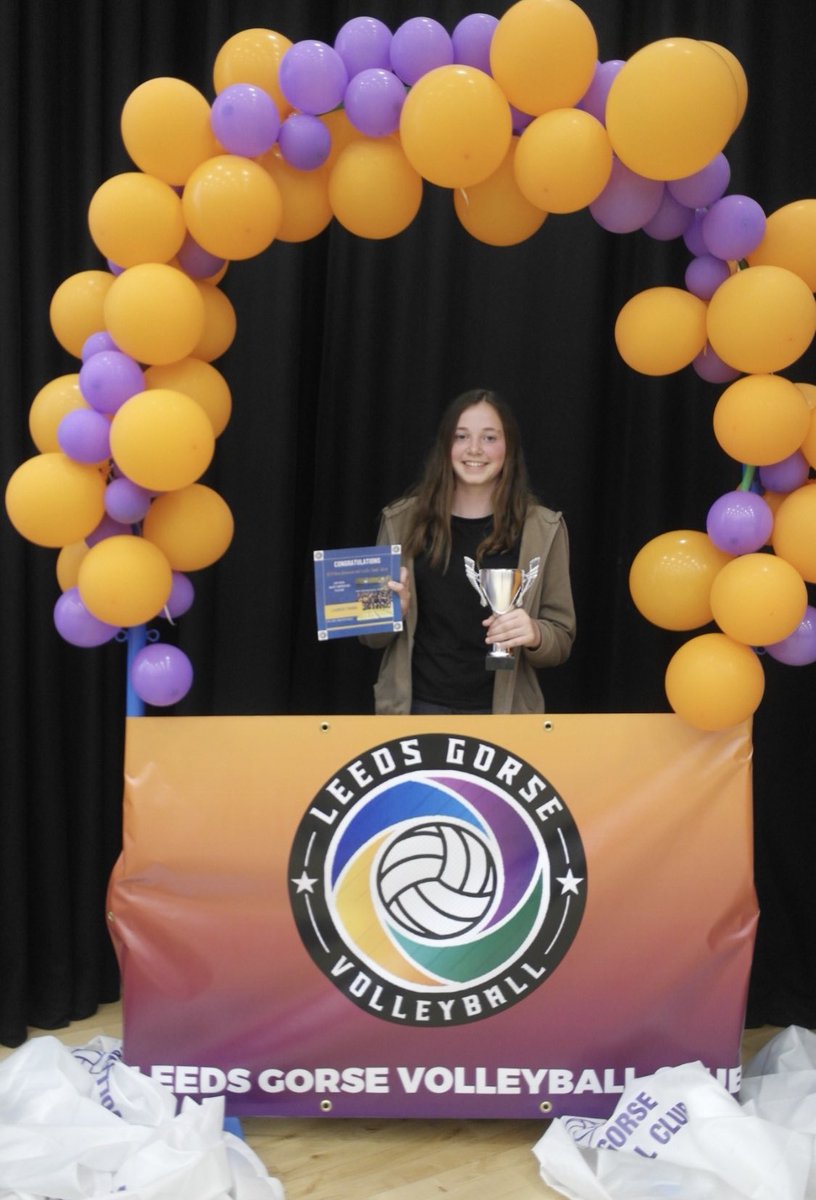 Congratulations to our very own Lauren T, year 8, for winning the U15 girl’s most improved player of the year at the Leeds GORSE Volleyball club awards! We are very proud of you!
