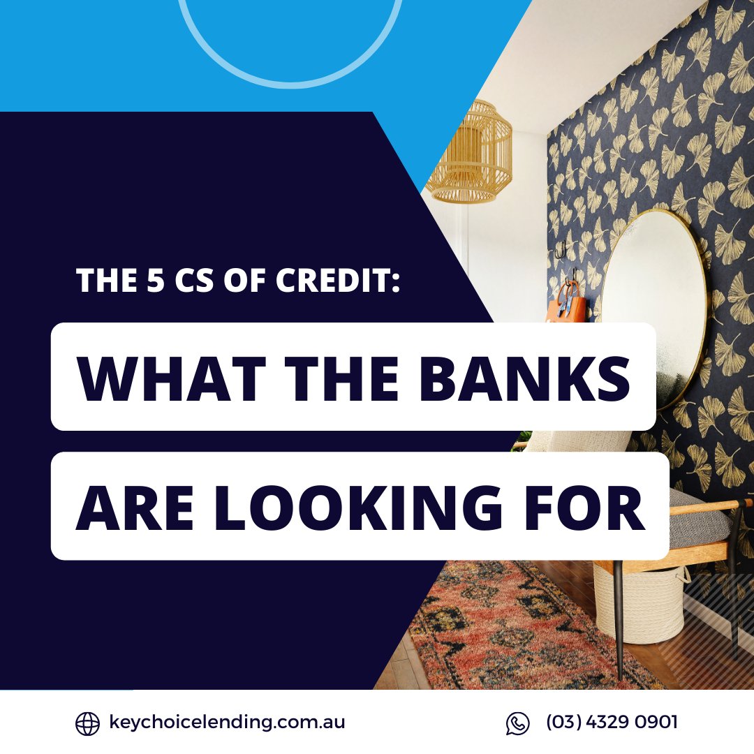 Here's bit of a rundown on how the banks assess whether it makes sense to lend you money for your property purchase...also known as 'The 5 Cs of credit'

Character: Refers to your reputation for paying debts on time and your willingness to repay the loan.

Capacity: Is your a ...