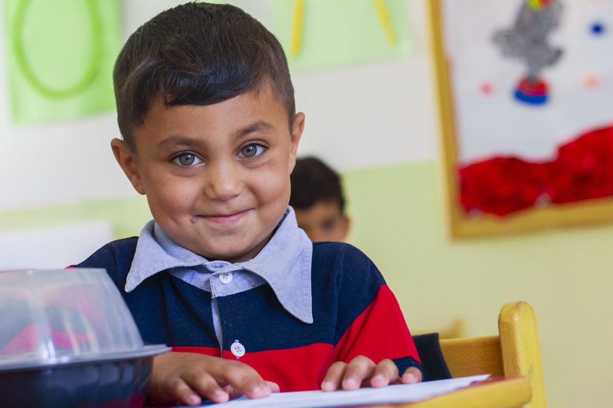 Ayman is a 4-year-old Syrian boy, and he is one of the children of <a href="/FratelliProject/">Fratelli Project</a>, a socio-educational program for refugee youth in Lebanon.

Read his full story on our reportage “A Day at Fratelli Project”👉 ow.ly/CA2e50Ot8K2