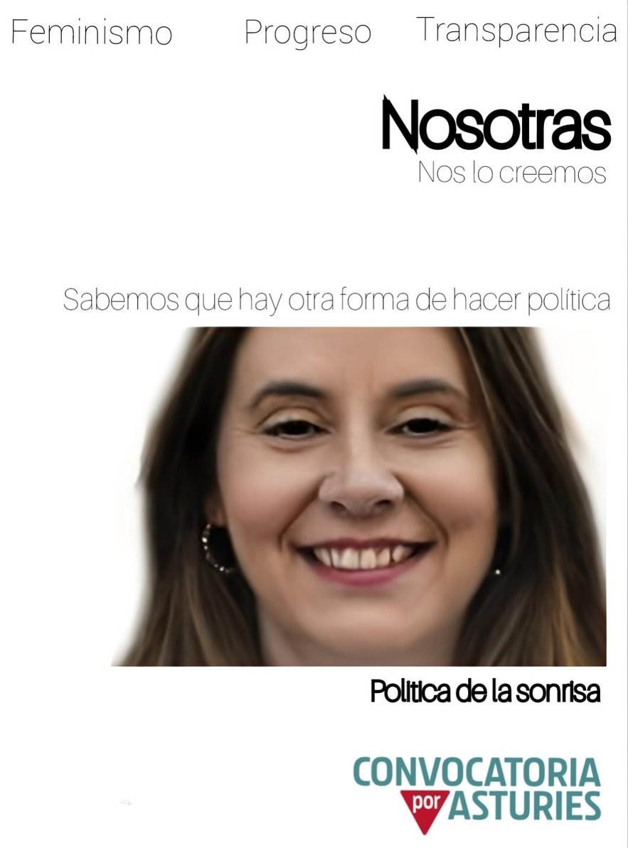 Llegó la hora de la política del diálogo, de los espacios amables donde se busquen soluciones que mejoren nuestras vidas. Las personas en el centro de las políticas. Nosotras, #ConvocatoriaXAsturies, somos progreso y somos las únicas capaces de formar gobiernos valientes.