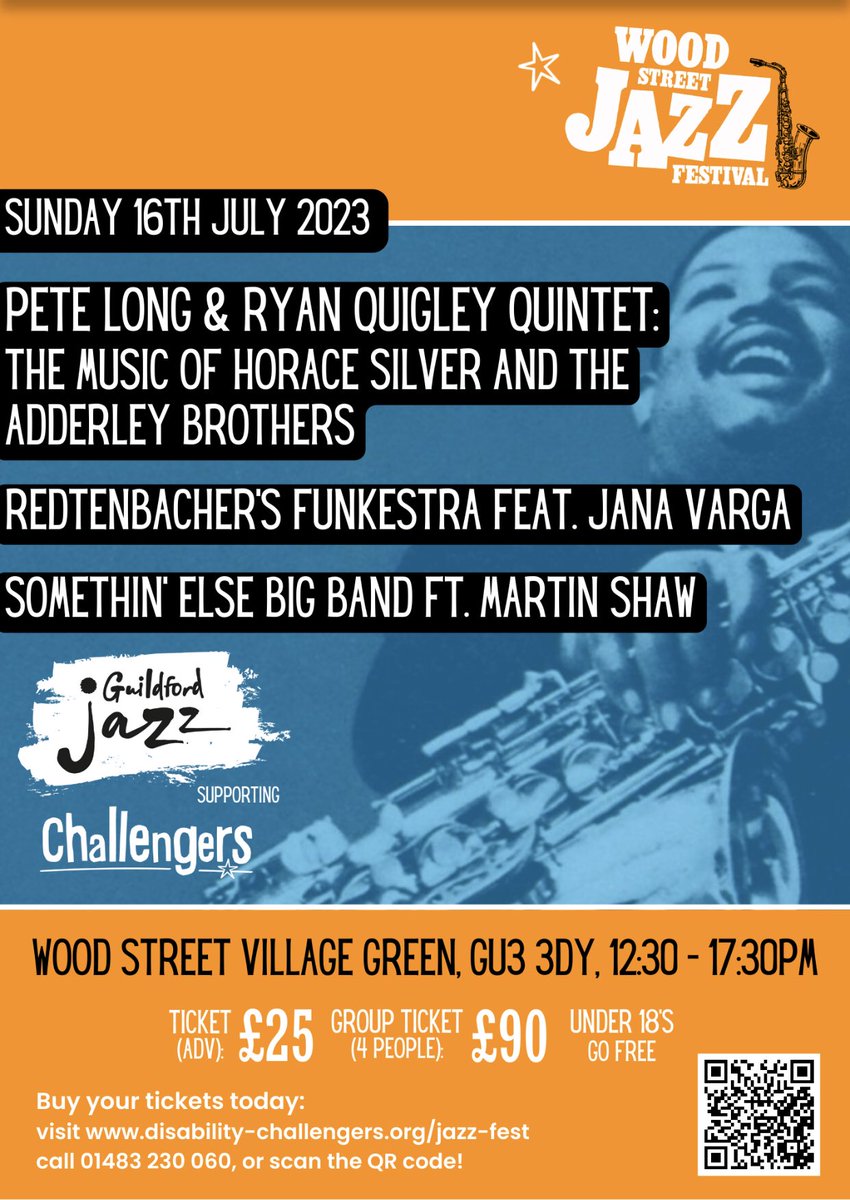 PitchBite News (@pitchbitemusic) on Twitter photo #Jazzwise "RT <a href="/GuildfordJazz/">GuildfordJazz</a>: Amazing line up: #WoodStreet Festival on 16th July!
Redtenbacher’s Funkestra with Jana Varga 3, the Somethin’ Else Big Band with Martin Shaw….& then the headliners!
‘1960s Soul Jazz - The Music of Horace Silver & the Add… " #Jazzwise "RT <a href="/GuildfordJazz/">GuildfordJazz</a>: Amazing line up: #WoodStreet Festival on 16th July!
Redtenbacher’s Funkestra with Jana Varga 3, the Somethin’ Else Big Band with Martin Shaw….& then the headliners!
‘1960s Soul Jazz - The Music of Horace Silver & the Add… "