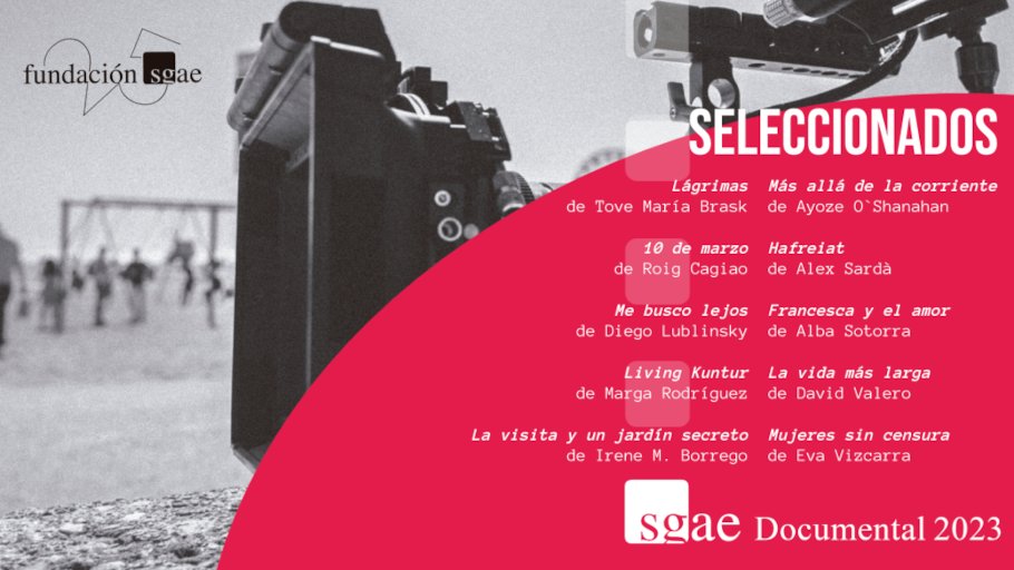 Lineamadrid's tweet photo. Impulsando la promoción de géneros audiovisuales... 📽️
«#SGAEdocumental» en @LASALABERLANGA 👉 https://t.co/KINcjWDIq4
#Cultura #Cine https://t.co/7WxgyTlPcL