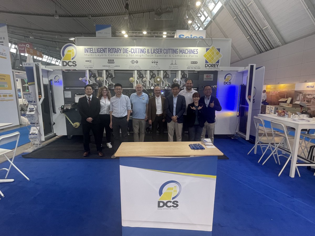 Here we go! We are ready for the 1st day of the The Battery Show Europe 2023! Come visit us on Hall 8 booth F30 #dcseurope #rotaryexperts #batteryshow #battery