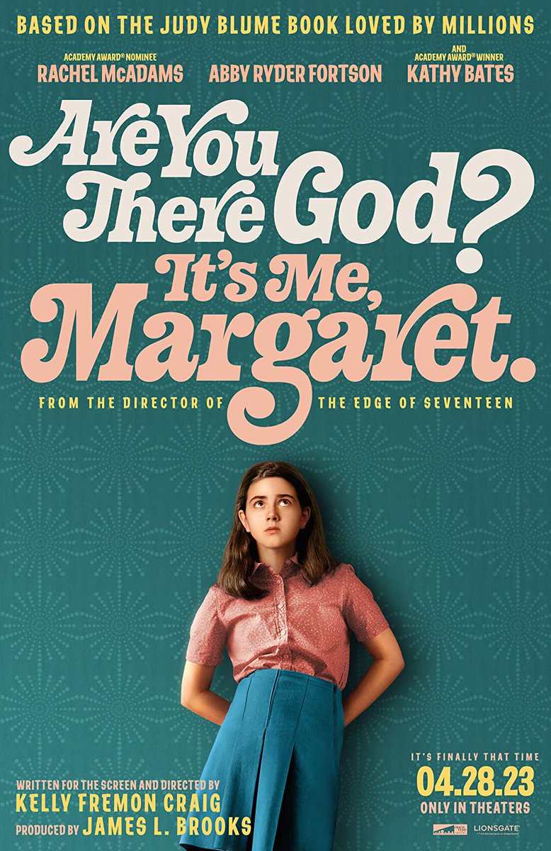 New Review: Are You There God? It's Me, Margaret - youngcriticmovies.com/post/are-you-t… #areyoutheregoditsmemargaret #areyoutheregod #judyblume #rachelmcadams #bennysafdie #comingofage #moviereview #filmreview #intheaters