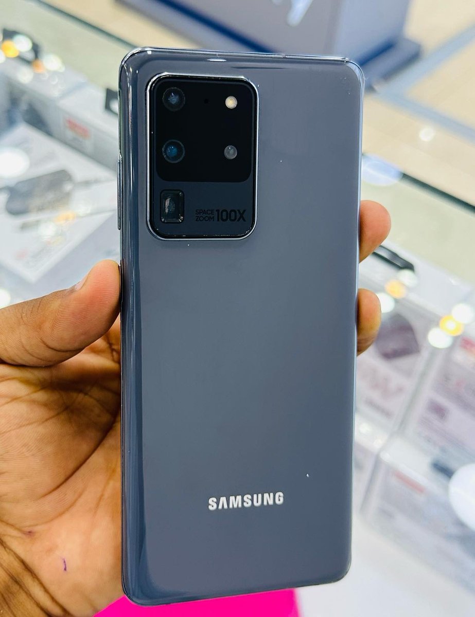 SAMSUNG  GALAXY S20 ULTRA 

950K  950,000/=]
WITH 128GB  12GB RAM 
ULTRASONIC FINGERPRINT  
5G NETWORK   4500MAH BATTERY 🔋 
SUPER FAST  
IP 68 waterproof and dust proof.         🔋✅
WITH RECEIPT AND 1YR  warranty      💯✅️

WA.ME/256754873132   
☎️
0754873132
0761451454
