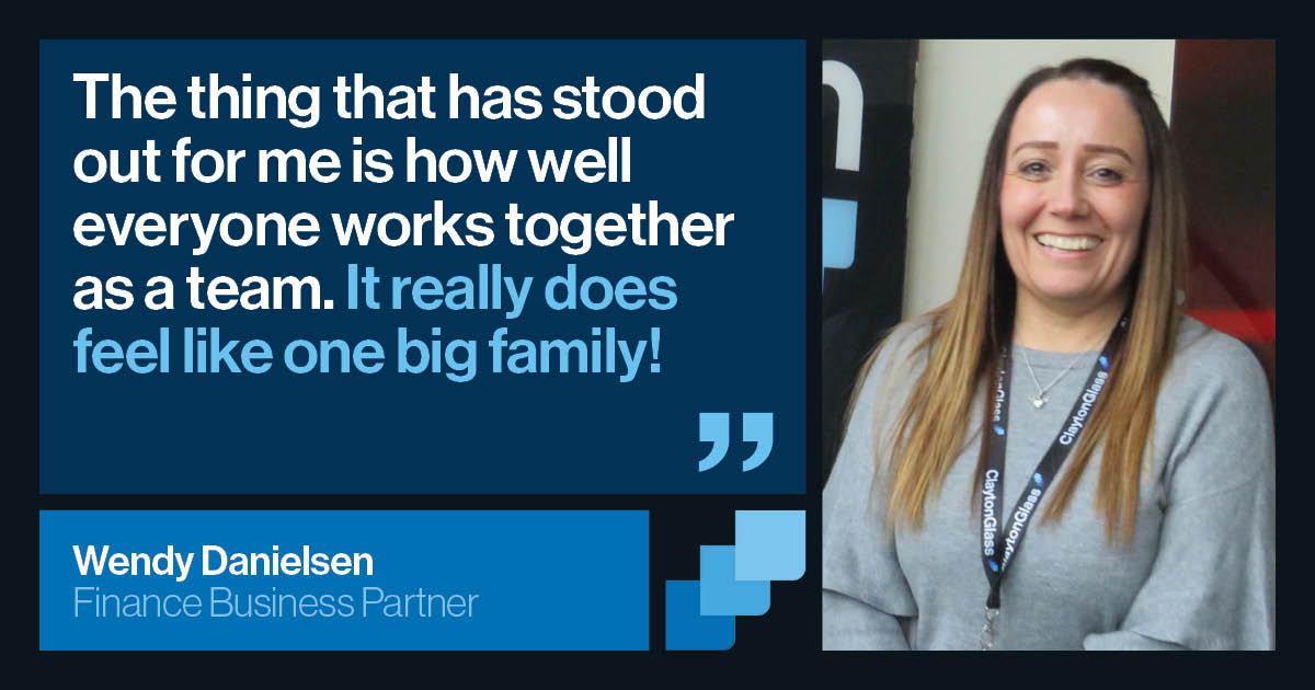 Finance Business Partner Wendy discusses her favourite things about working at Clayton Glass...

🎙️ | Wendy Danielsen

#Family #Finance #Team #Together #TheClaytonDifference #Teamwork