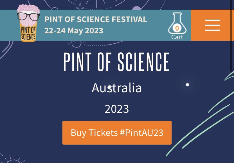 Stepping in at the last minute for a Pint of Science talk at the pub tonight. 

Talking about how science gets it wrong a lot but can still be trustworthy when scientists are transparent & have a culture of checking each other (organized distrust 🎉). #PintAU23