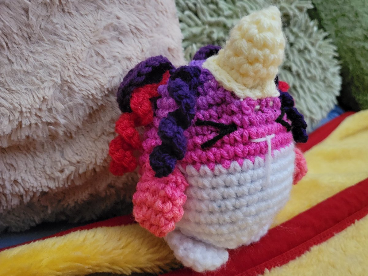 KenishaScraft's tweet image. Unicorn Hamster amigurumi #amigurumi #crochet #hamsterplush #crochethamsters #crocheter #crochettoys