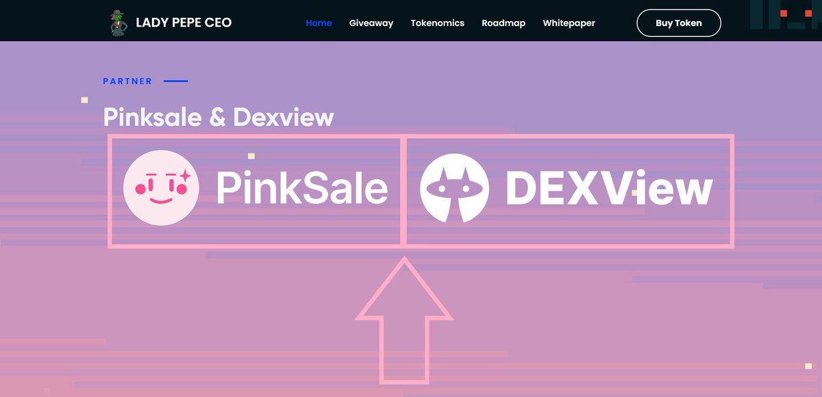 #Pinksale would like to welcome onboard the Lady PePe CEO team for their #Presale.

👉Here at #Pinksale success is just around the corner, will you make the right choice in Launchpad?

🚀 Check them out below: 

pinksale.finance/launchpad/0x9e…

#BSC #BNB #BTC #Crypto