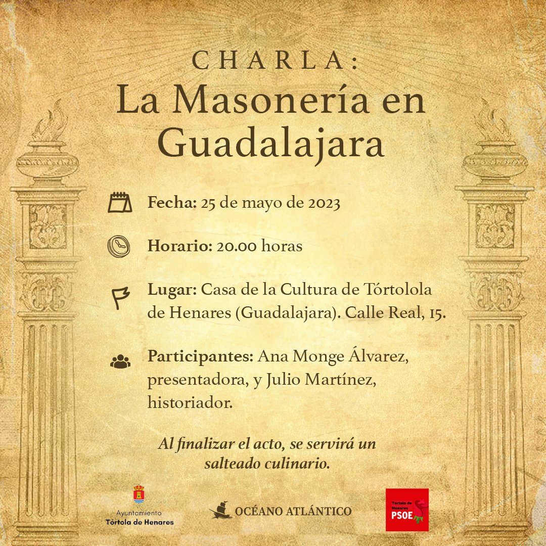 Tórtola de Henares quiere saber más sobre la masonería de Guadalajara

oceanoatlanticoeditores.com/tortola-de-hen…