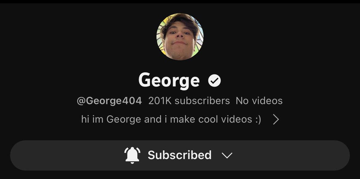 PETITION FOR GEORGE TO POST VLOGS ON HIS GEORGE CHANNEL!!

rt to sign :]