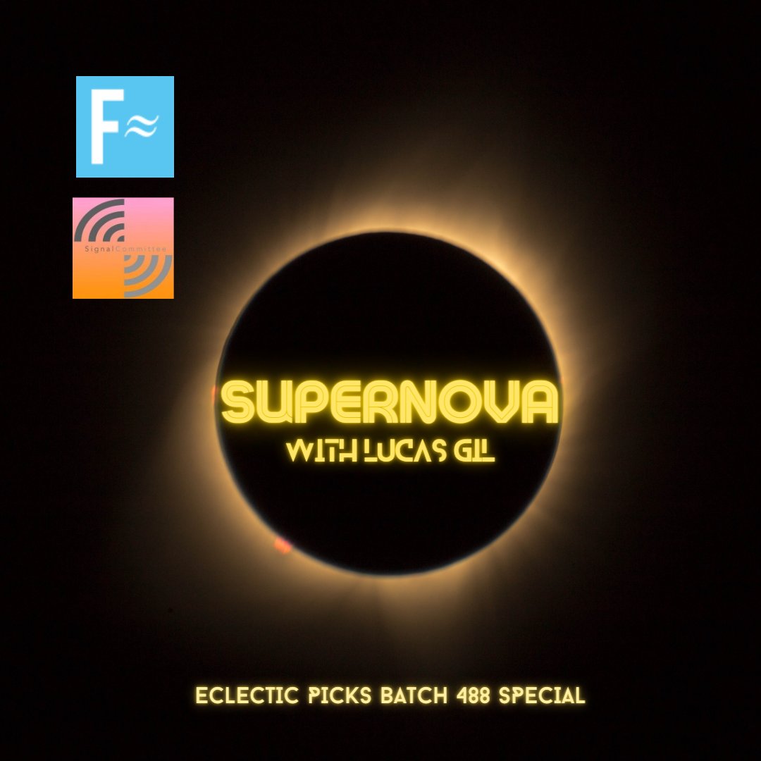 Guess who’s back?! YES! 
I’m super excited to present you with this week’s Eclectic Pics for Fresh On The Net’s Batch 488 in a form of a one-off, special edition #SupernovaRadioShow podcast! 
Thank you <a href="/SignalCommittee/">Signal Committee</a> 💛🌌
Read and listen here: freshonthenet.co.uk/2023/05/eclect…