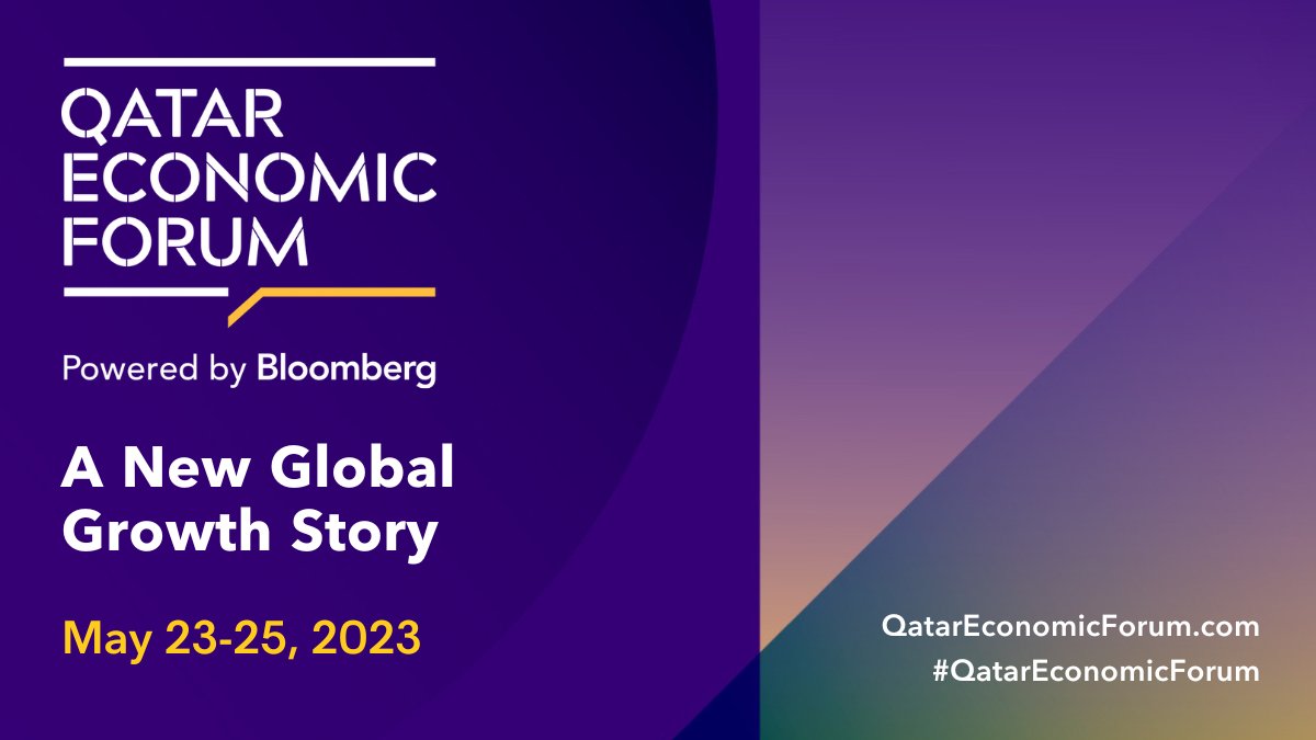 business's tweet photo. 🧵 The #QatarEconomicForum is underway in Doha, where global leaders discuss the latest business trends and new growth opportunities. 

Watch the sessions and follow the latest news from @QatarEconForum  ⤵️      https://t.co/TfJ4rapOC1 #منتدى_قطر_الاقتصادي https://t.co/eKAv5E77L8
