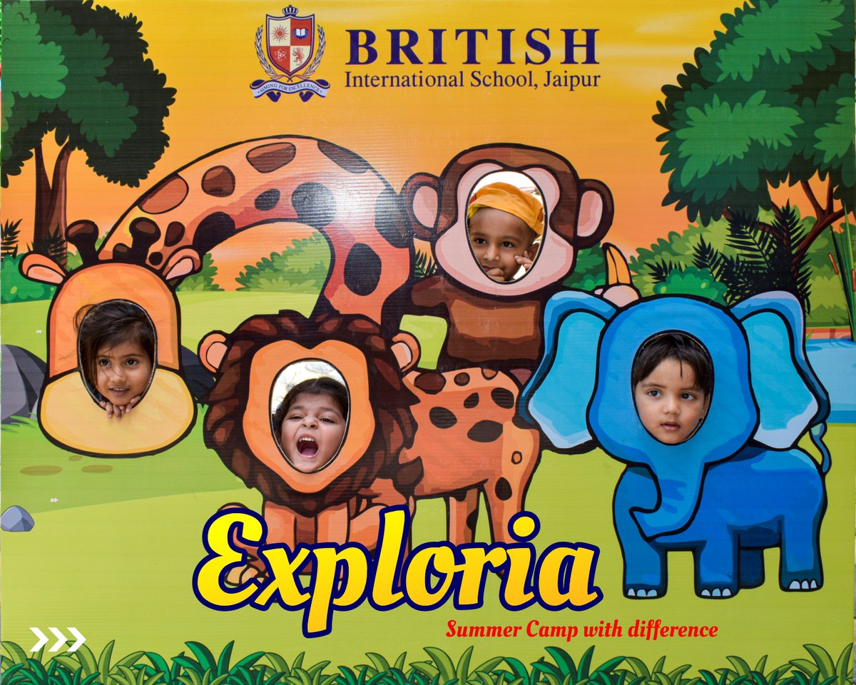 bisjaipur's tweet photo. Here's a glimpse from day one of Exploria! We assure everyday gets better and better for kids!
#BIS #britishinternationalschool #exploria #summertime #summervibes #summer #schools #bestschool #summercamp #fun #playzone #learningtogether #learningwithfun #explore #learning https://t.co/HbZY2j272K