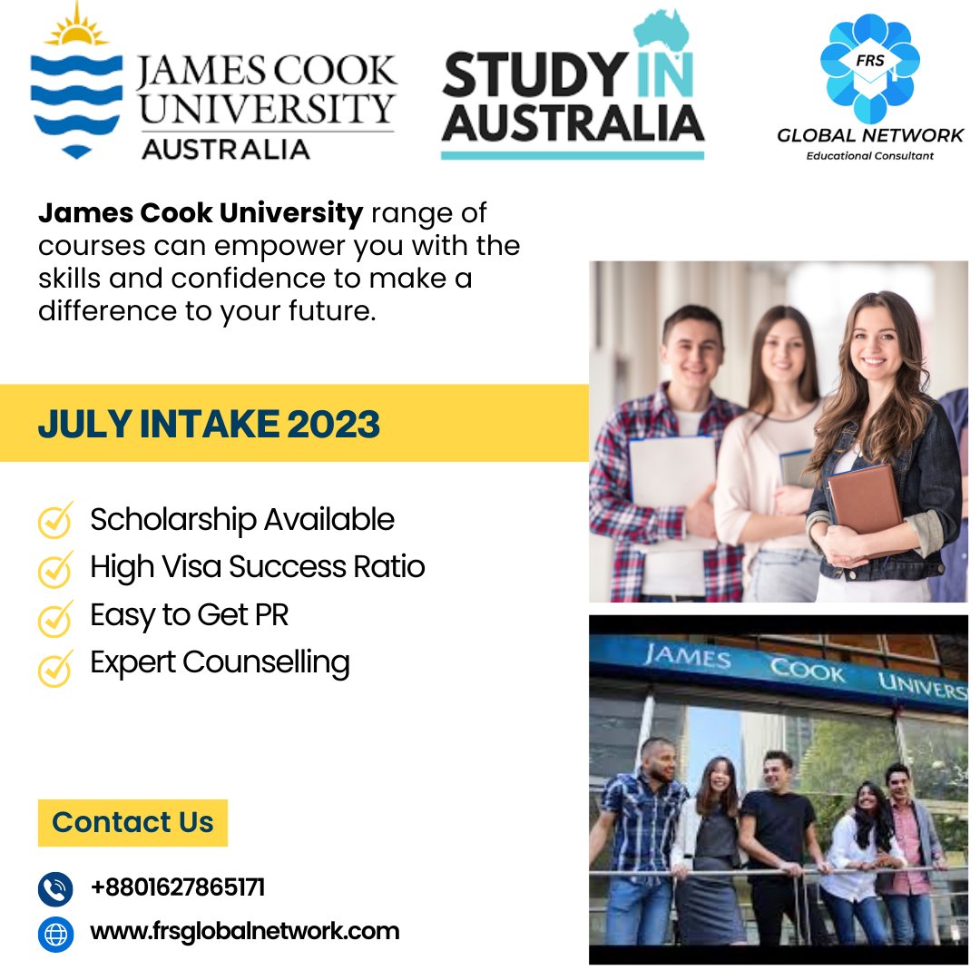 #jamescookuniversity
#scholarships
#frsglobalnetwork
#studyabroad
#educationconsultancy
#studyinaustralia
#consultancy
#education
#australia
#globaleducation
#study
