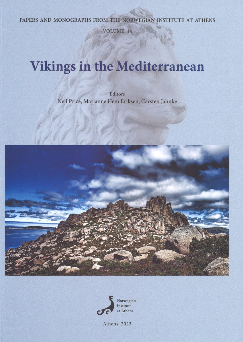 We are delighted to announce a new publication in our "Papers and Monographs from the Norwegian Institute at Athens" series!
The book titled "Vikings in the Mediterranean" is edited by Neil Price, Marianne Hem Eriksen, and Carsten Jahnke.