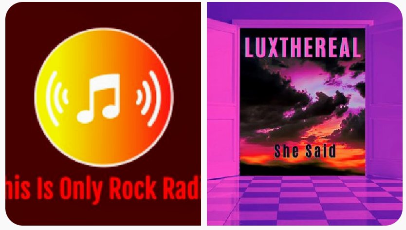 🗣New Post by luxthereal1: Thanks for playing Luxthereal's 'She Said': Only Rock Radio onlyrockradio.com #retweet @luxthereal1 @rtItBot @rttanks @BlazedRTs @Know_Know44 @FluidRT @Only_rock_radio @tiorr_1 @thgc_rts @Blackettmusic @TraceMess_469 @Mu…