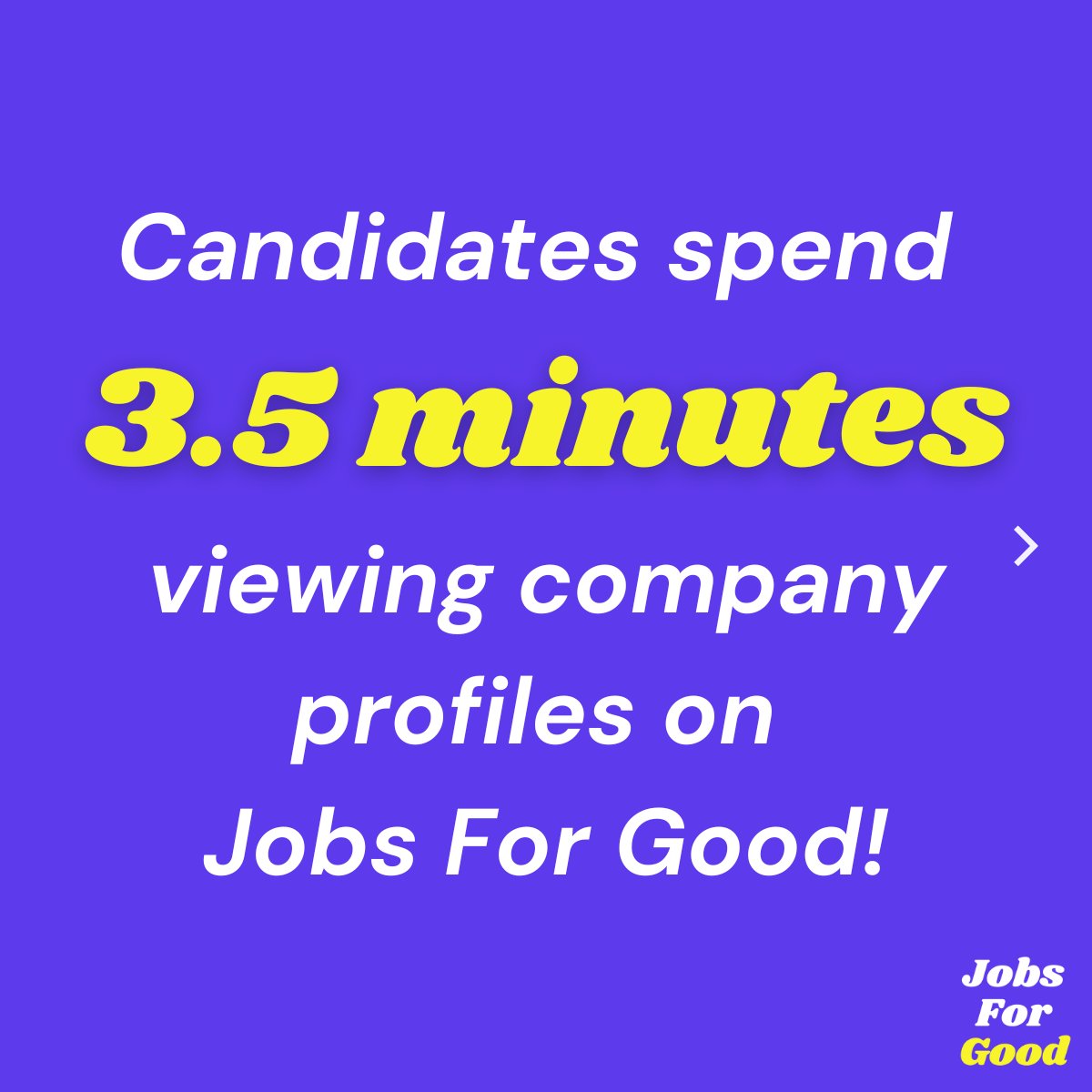 FindJobsForGood's tweet photo. β° The Clock's Ticking: How Long Can You Hold Someone's Attention?
Sign up on Jobs For Good β‘οΈ https://t.co/YcoZlUOY2g
#Jobs #hiring #jobsforgood #companyprofile #candidateexperience https://t.co/vYwfOhBss9