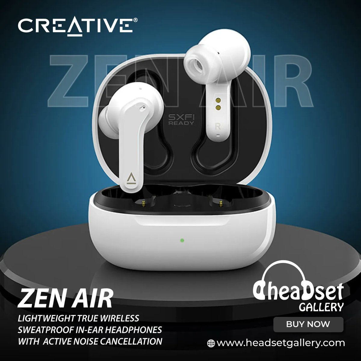 GalleryHeadset's tweet photo. Creative Labs - Zen Air - 51EF1050AA000 - True Wireless In-Ear Headphones

@CreativeLabs 

Shop Online: https://t.co/thqa4O5gVn or visit https://t.co/Hz8JFhxr1O 

#creativelabs #creativelabsearbuds #truewireless #earbuds #wireless #wirelessearbuds #bluetooth #headsetgallery https://t.co/bvr11p2UT2