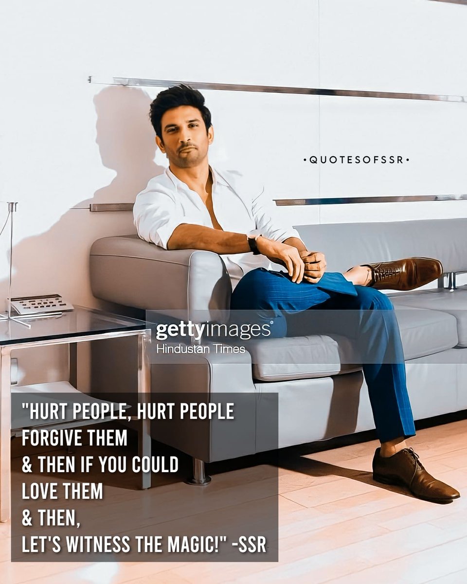 Perfect Morning with Sush's inspiring quote 💫
#SSR #JusticeForSushant️SinghRajput