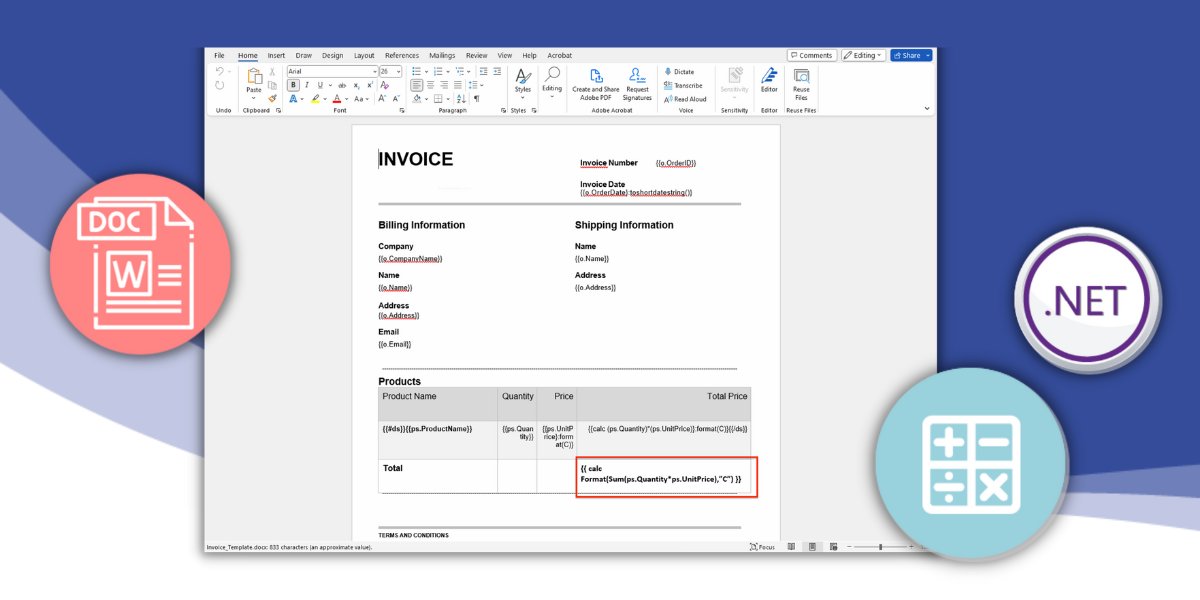 MESCIUS_inc's tweet photo. Part of v6.1, GrapeCity Documents for Word, a .NET Word doc library, includes support for multiple expressions within aggregate functions in doc templates.
Check out the release blog to learn how this new feature enhances .NET apps: https://t.co/TSMnCfSuCc
#documentapis #dotnet https://t.co/wCS9a0US6U