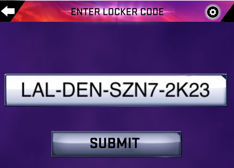Locker code just dropped in the Lakers Nuggets game #2k23  #LockerCodes