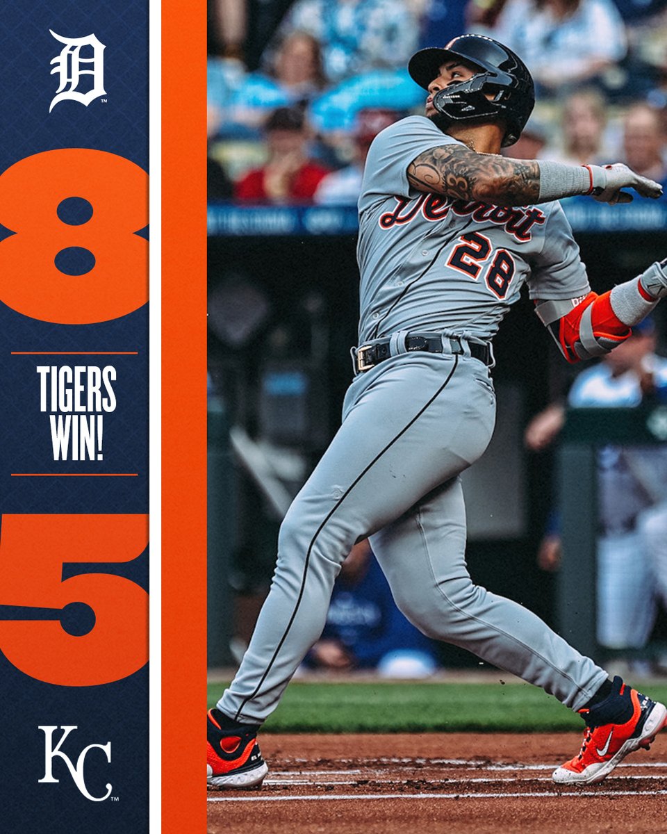 tigers's tweet photo. Stuck around and came up clutch. #RepDetroit https://t.co/2n7Wet2lyT