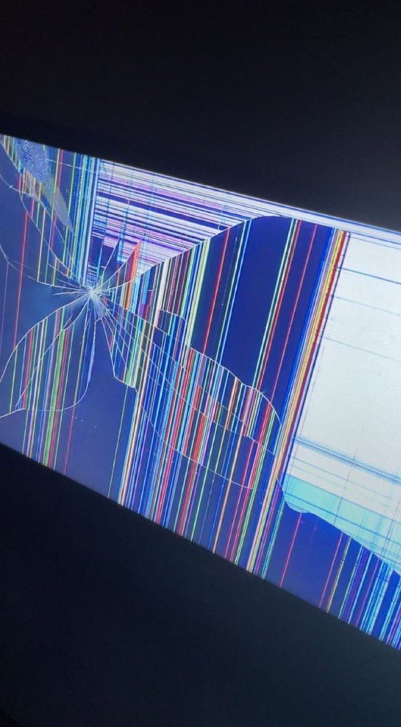 Broken on sale tv prank