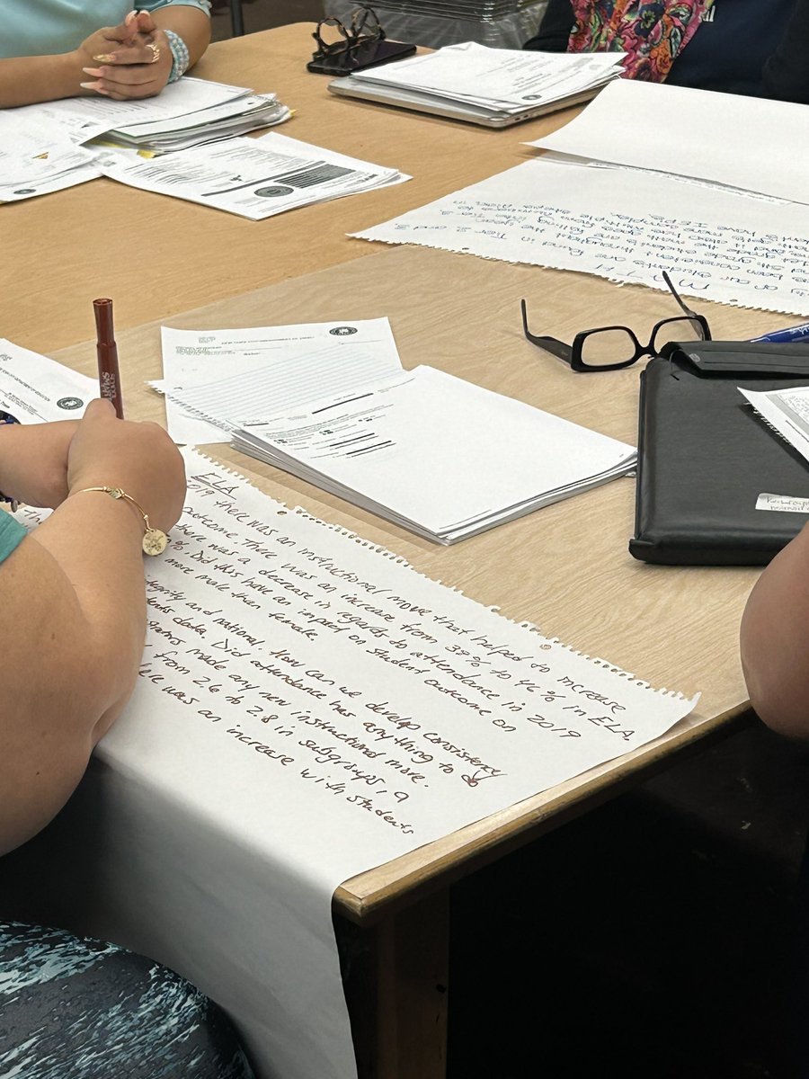 Ps161k's tweet image. Look at the amazing things happening @ps161k. Look at our SLT working on our CEP. #needsassesment #rootcauses @Jmcken2J @SheneanL @DOEChancellor @FollowCSA @BlackCaucusCSA @CSD17NYC @Michael73197456