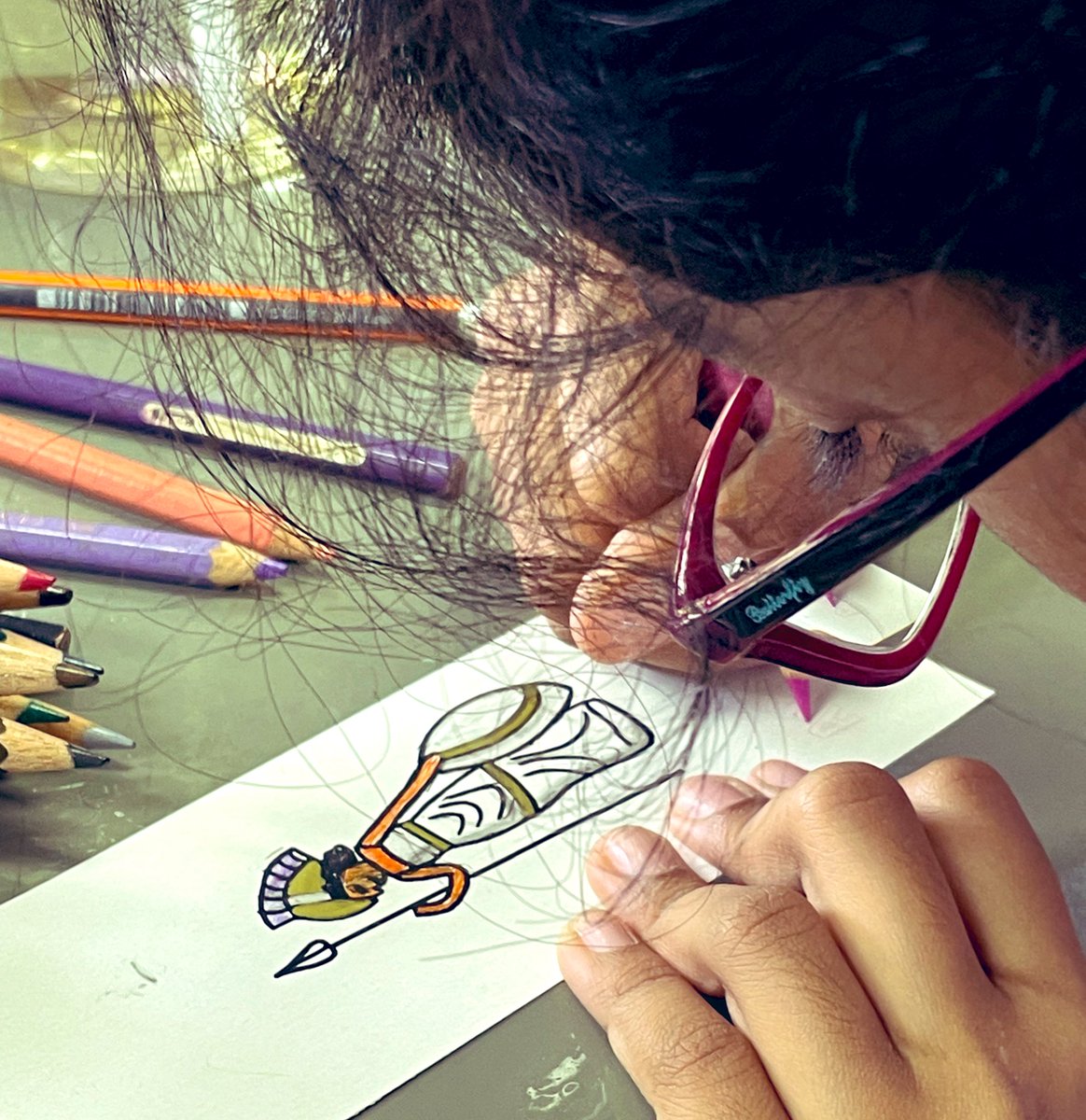 BSC_SSEnglish's tweet photo. #EnglishWeek had our KS3 super excited for the annual #Bookmark competition ๐จ๐๏ธ๐๐
The #GoGreekAndRoman theme for this yearโs English Week was such a massive hit! Our students are just the MOST creative๐โจ
#BSCEnglish #HappyPeople
@BSC_Principal @BSColomboLK https://t.co/J6aaqTqy22