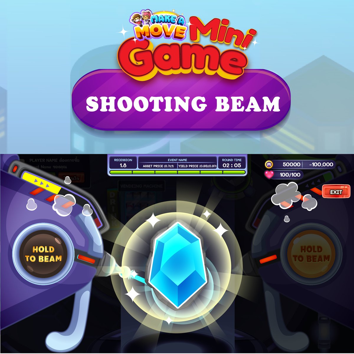 makeAmove_game's tweet image. #MakeAMove #CMDF #เกมมือถือ #เกมออนไลน์