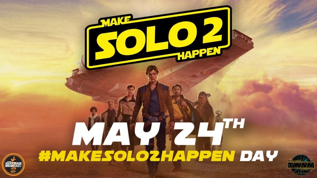 JimmyVofIndy's tweet photo. #MakeSolo2Happen https://t.co/NCjDzo2IQb