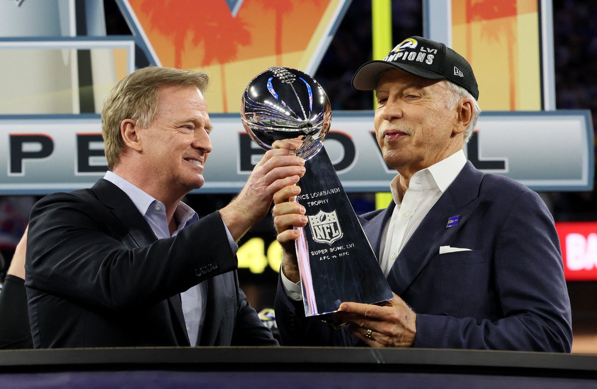 MySportsUpdate's tweet photo. Owner Stan Kroenke:

🏈 LA Rams: Win Super Bowl (2022)

🏒 Colorado Avalanche: Win Stanley Cup (2022)

🥍 Colorado Mammoth: Win Lacrosse League Cup (2022)

🏀 Denver Nuggets: Going to NBA Finals (2023) https://t.co/gr9UZbqmYH