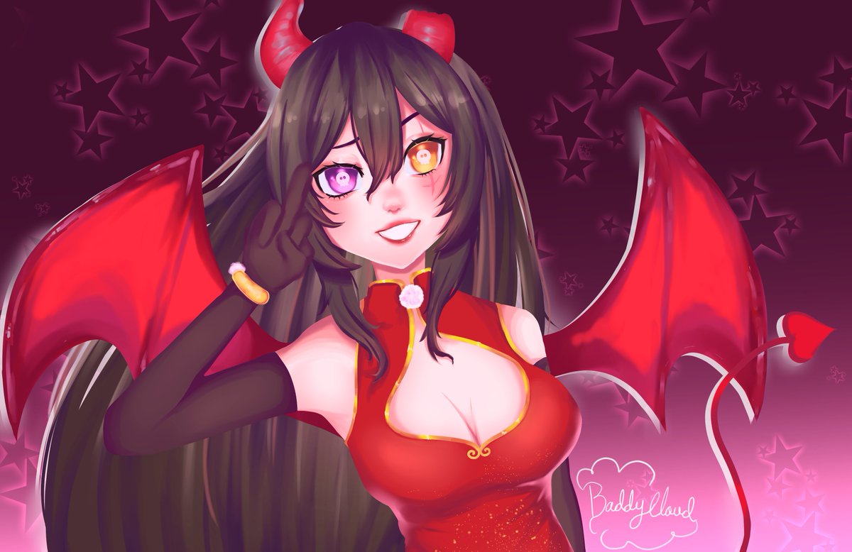 Cute devil (ц｀ω´ц*) 😈

#ArtForTheEvil