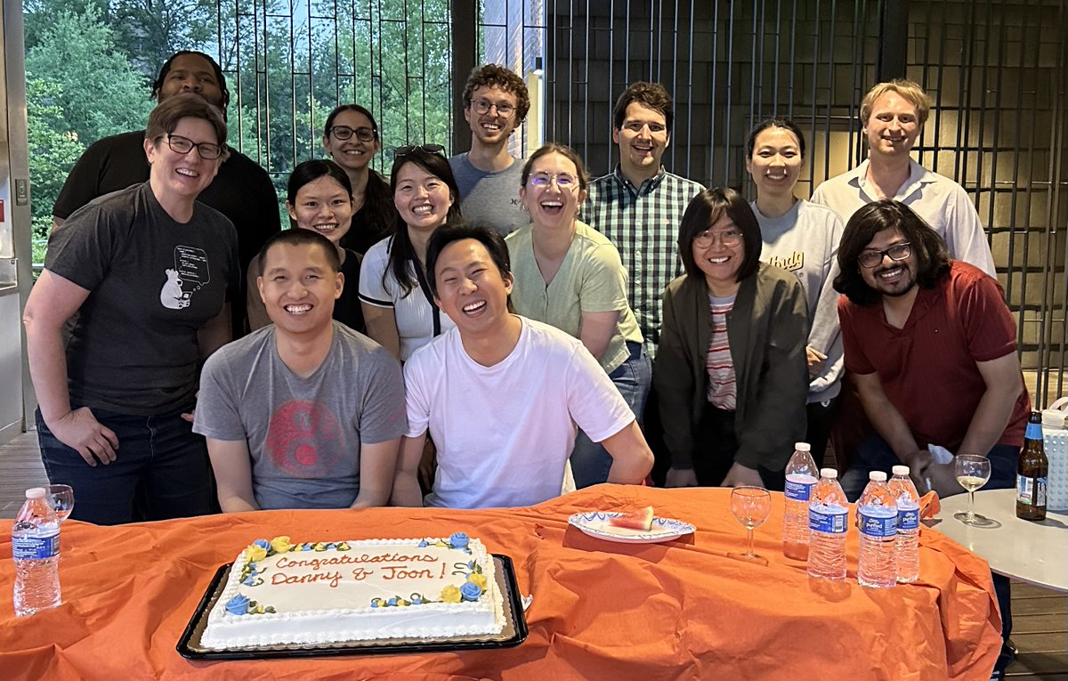 Jennifer Rexford (@jrexnet) on Twitter photo Party with my research group to celebrate <a href="/joonkim_cs/">Hyojoon (Joon) Kim</a> and Xiaoqi (Danny) Chen moving on to have research groups of their own <a href="/PrincetonCS/">Princeton Computer Science</a>! Party with my research group to celebrate <a href="/joonkim_cs/">Hyojoon (Joon) Kim</a> and Xiaoqi (Danny) Chen moving on to have research groups of their own <a href="/PrincetonCS/">Princeton Computer Science</a>!