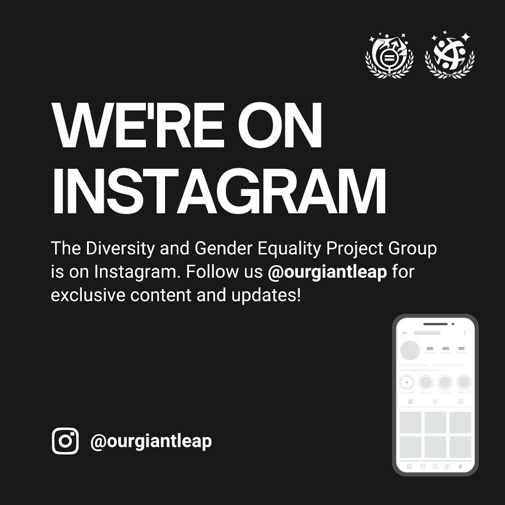 SGAC's tweet image. Did you know? The Diversity and Gender Equality Project Group @ourgiantleap now has Instagram! 📸

Follow them for unique content and discussions on #diversity and #genderequality in space ✨#JoinTheGiantCommunity