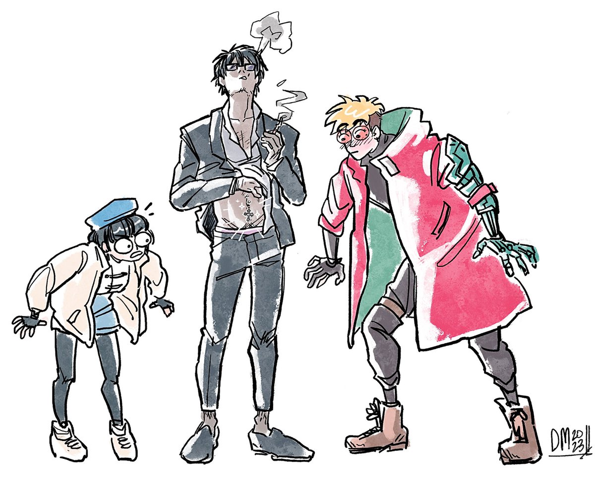 DeyaMuniz's tweet image. I saw a Wolfwood with a tramp stamp and I raise you Wolfwood with a big dangly tacky bellybutton piercing 👌✨
#trigun #TRIGUNSTAMPEDE