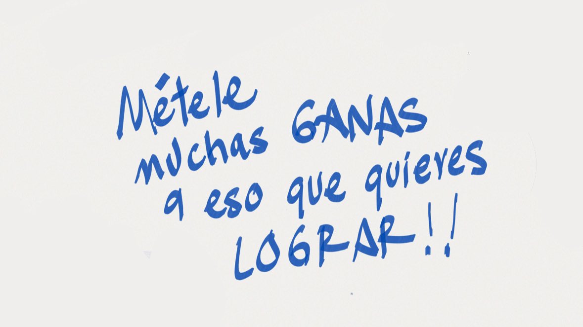Poco a poco un poquitito más se convierte en mucho.