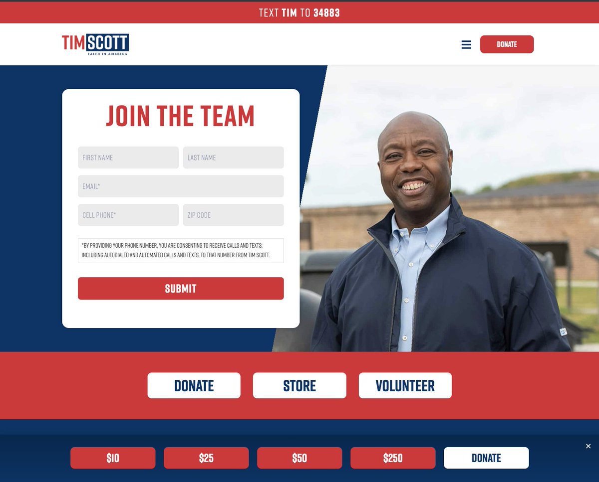 when everything's a priority on your landing page, nothing is.