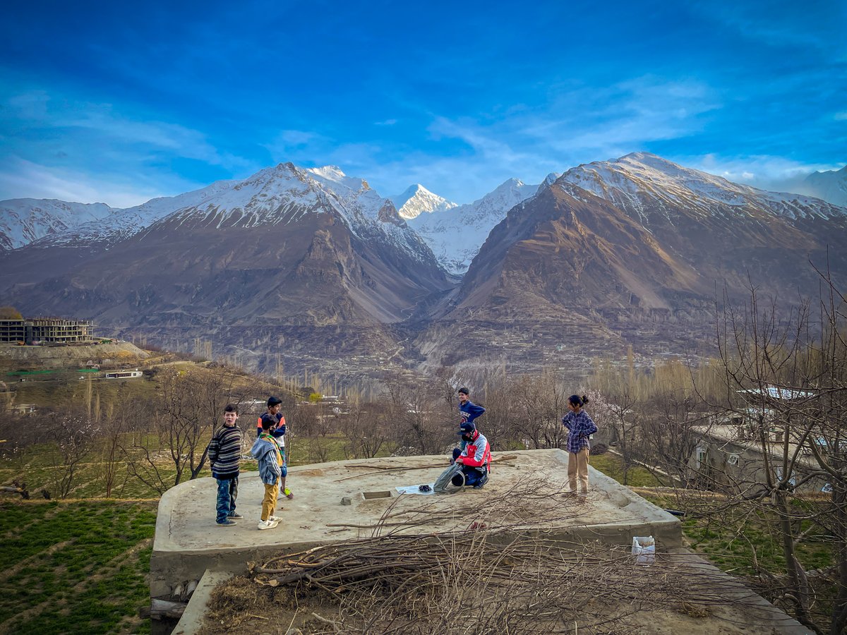 As Salam Al-e-Kum & A very good morning 🇵🇰 Diran Peak 7266 m - Nagar Valley pc: @saiyahtravels #Pakistan #travel #Tourism #Mountains #peak #Adventure #GilgitBaltistan
