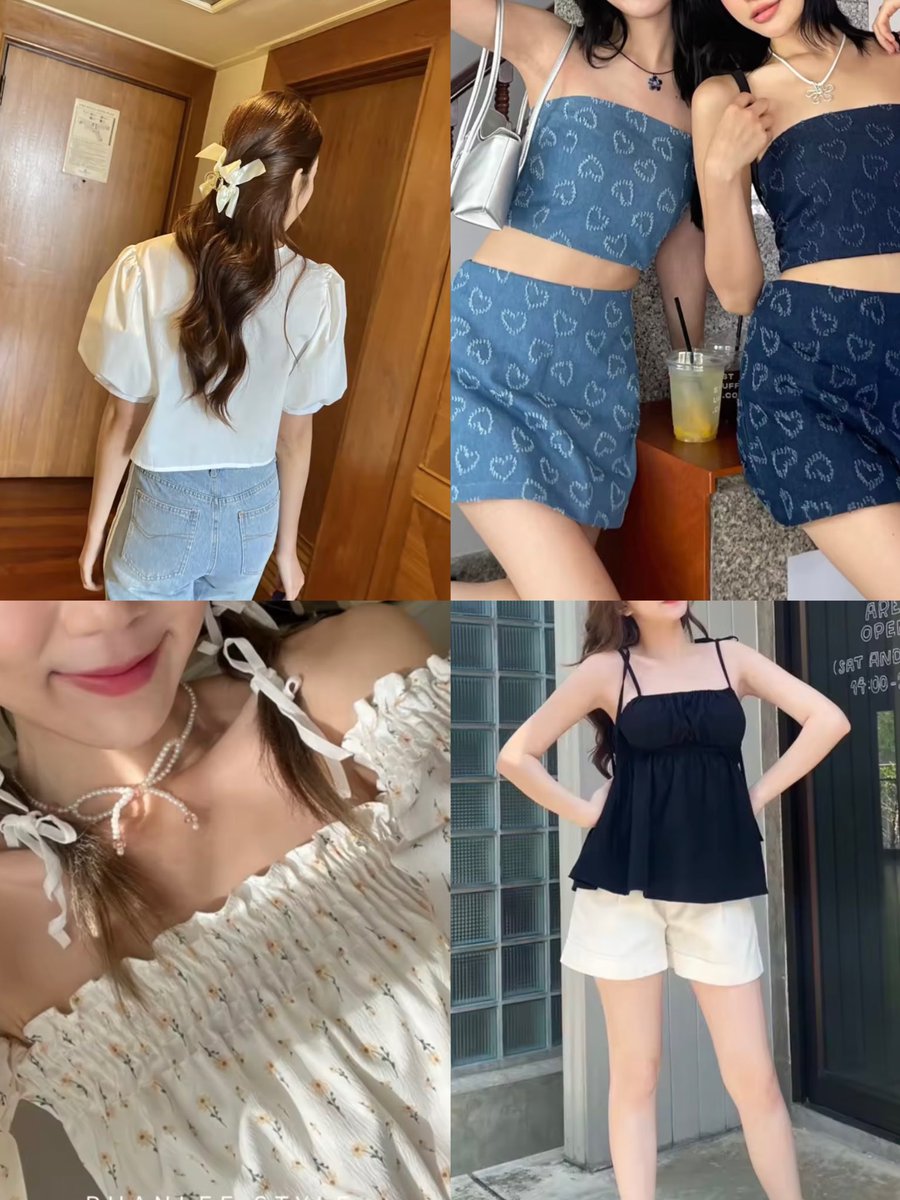 PPIMMYY's tweet photo. ป้ายยาชุดน่ารักๆ ที่คัดมาให้แล้วใน LazLook 🛒  เหมาะกับใส่ไปถ่ายรูปที่คาเฟ่  🫖🌿 https://t.co/HIGpRu9YqE