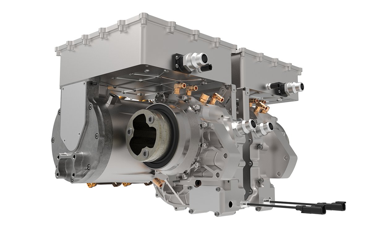 Equipmake to showcase high-power-dense e-axle for performance EV OEMs at Battery Show Europe (May 23-25 at Messe Stuttgart). Aimed at makers of electric sports cars & supercars, the Ampere-220 e-axle system in twin-motor spec offers up to 440kW per axle rb.gy/ry36m