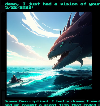PickledImagn's tweet photo. Spending some hours getting arc.AId up to current image gens, utilizing stable diffusion api and I'm also adding art style options for users to generate the dream images. I've been meaning to do this and it'll greatly improve the arc.AId experience. I'll launch this on Wednesday https://t.co/2uy1iOe4V7