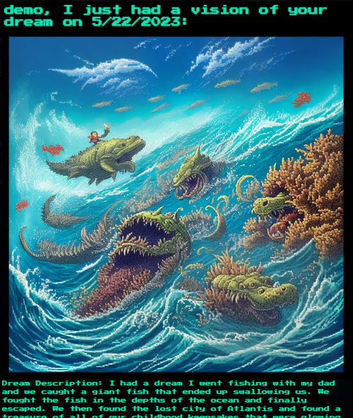 PickledImagn's tweet photo. Spending some hours getting arc.AId up to current image gens, utilizing stable diffusion api and I'm also adding art style options for users to generate the dream images. I've been meaning to do this and it'll greatly improve the arc.AId experience. I'll launch this on Wednesday https://t.co/2uy1iOe4V7